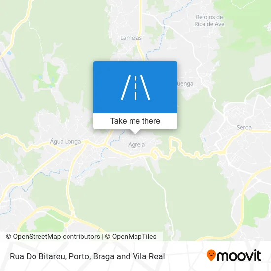 Rua Do Bitareu map