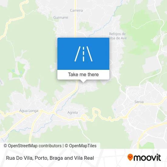 Rua Do Vila map