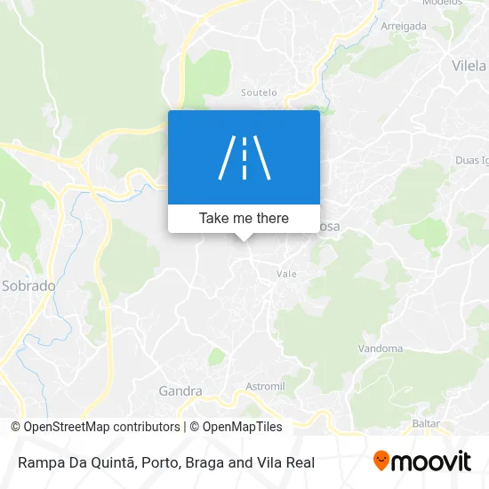 Rampa Da Quintã map