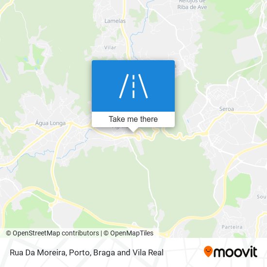 Rua Da Moreira map