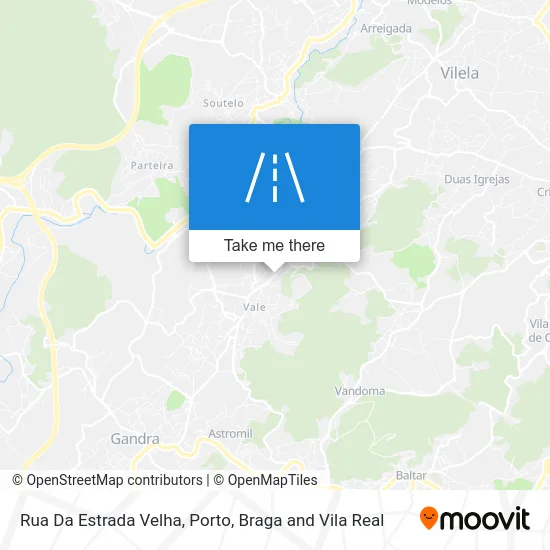 Rua Da Estrada Velha map