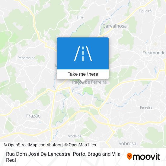 Rua Dom José De Lencastre map