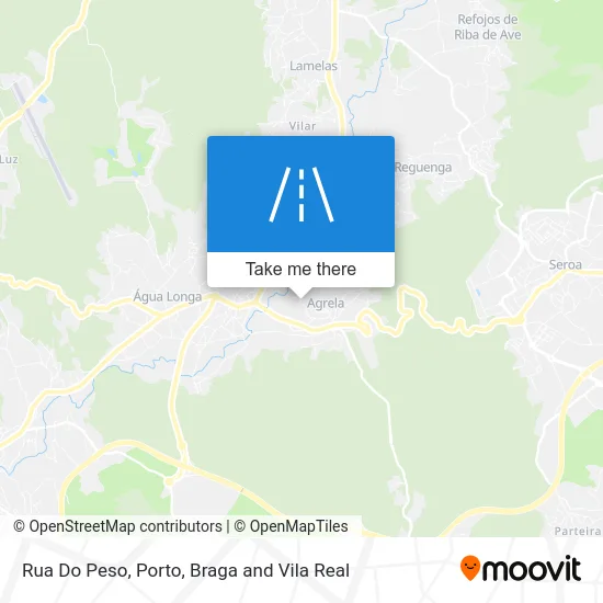 Rua Do Peso map