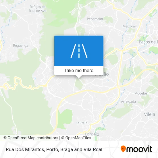 Rua Dos Mirantes map