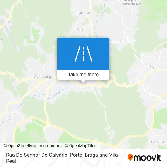 Rua Do Senhor Do Calvário map