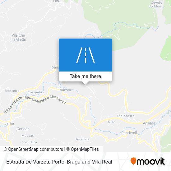 Estrada De Várzea map