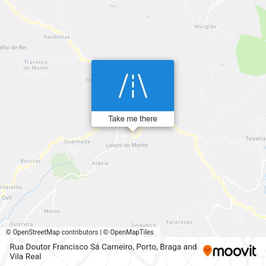 Rua Doutor Francisco Sá Carneiro mapa