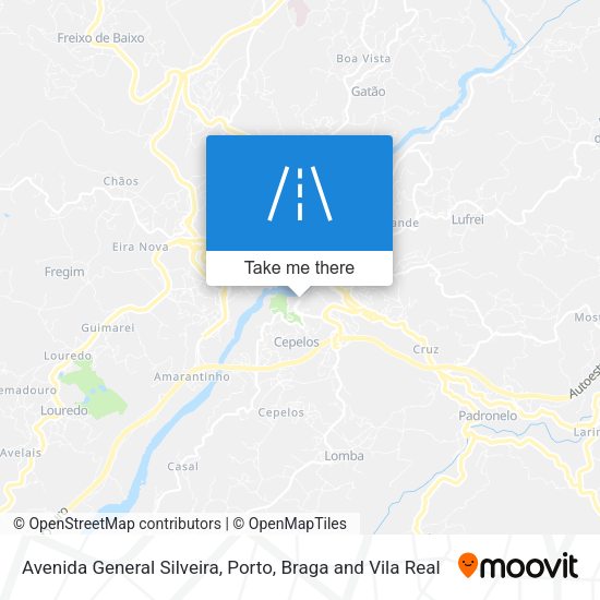 Avenida General Silveira map