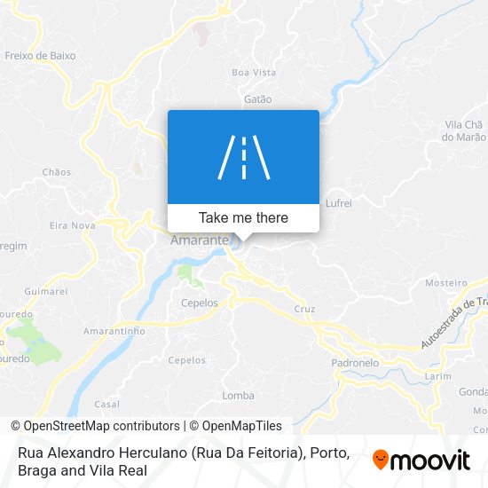 Rua Alexandro Herculano (Rua Da Feitoria) map