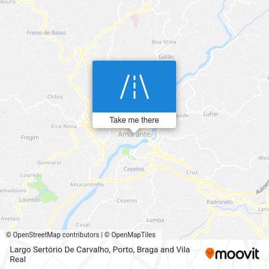Largo Sertório De Carvalho mapa