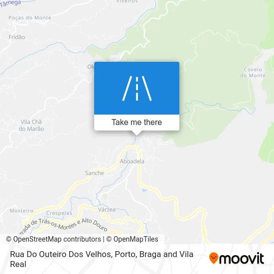 Rua Do Outeiro Dos Velhos map