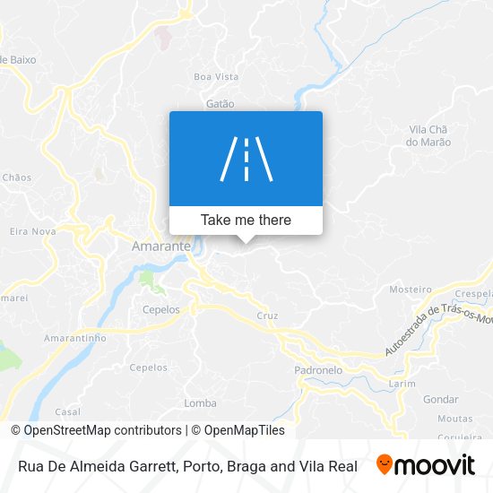 Rua De Almeida Garrett map
