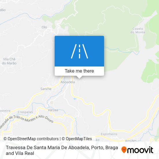 Travessa De Santa Maria De Aboadela mapa