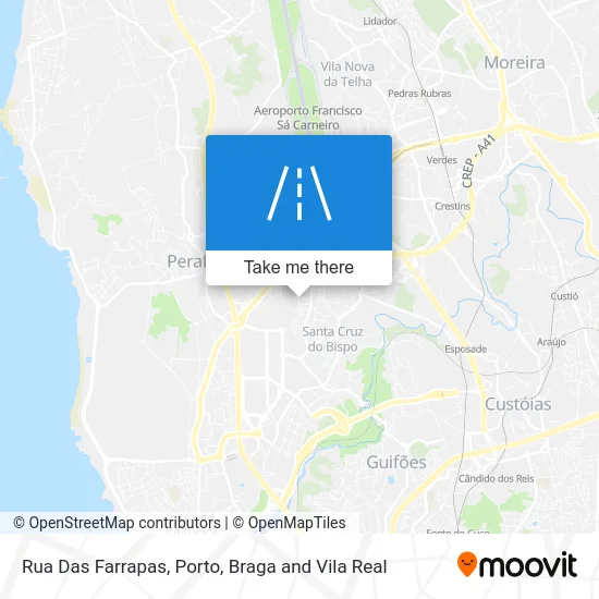 Rua Das Farrapas map