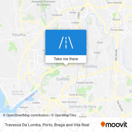 Travessa Da Lomba mapa