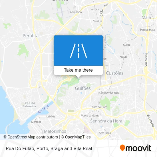 Rua Do Fulão map