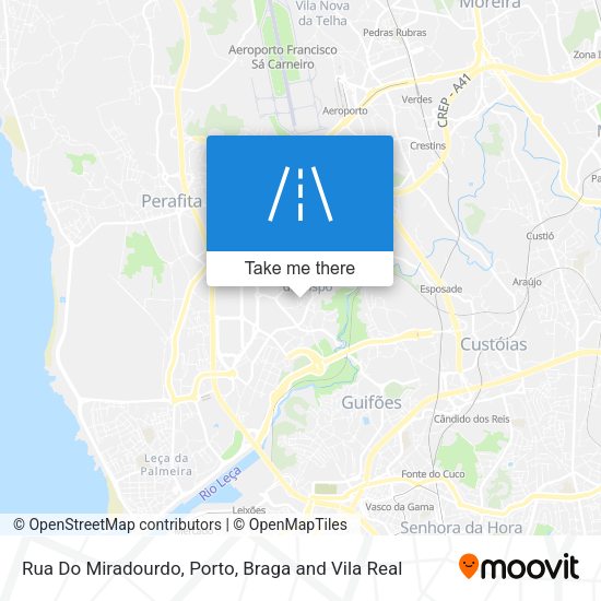 Rua Do Miradourdo mapa