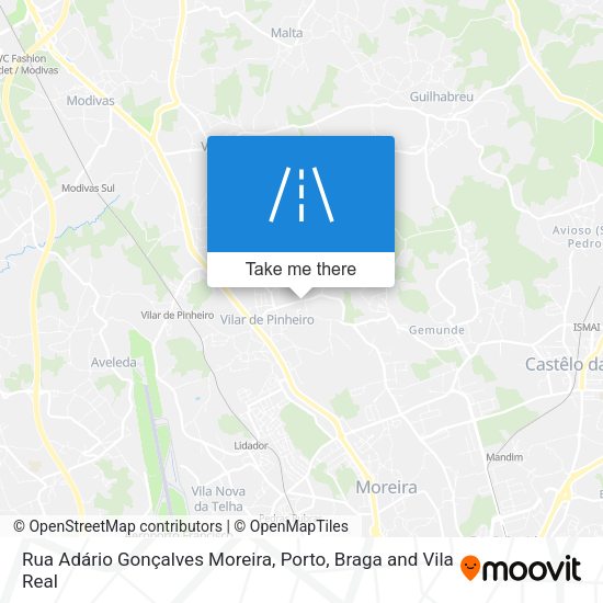 Rua Adário Gonçalves Moreira map
