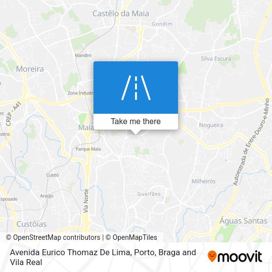 Avenida Eurico Thomaz De Lima mapa
