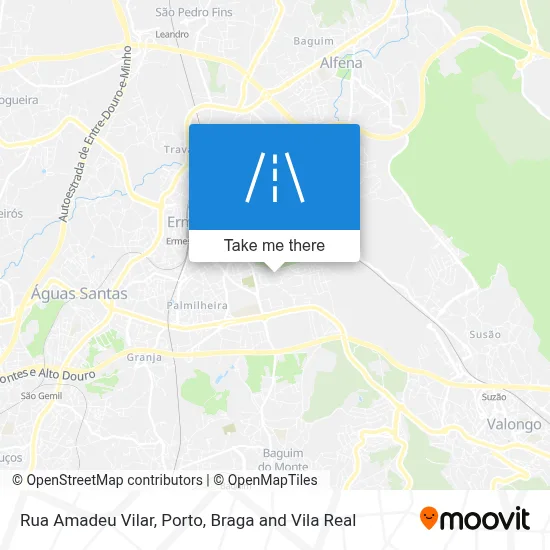 Rua Amadeu Vilar map