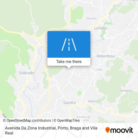 Avenida Da Zona Industrial map