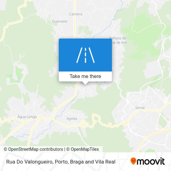 Rua Do Valongueiro map