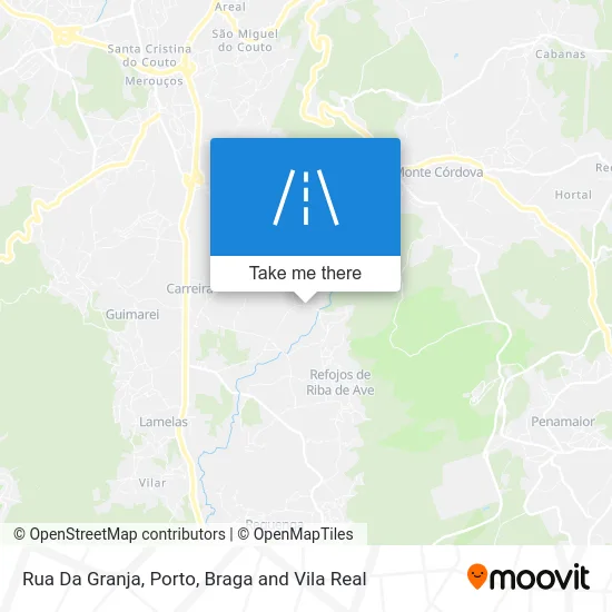 Rua Da Granja map