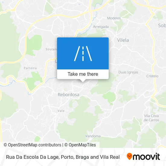 Rua Da Escola Da Lage map