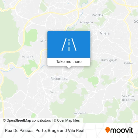 Rua De Passos map