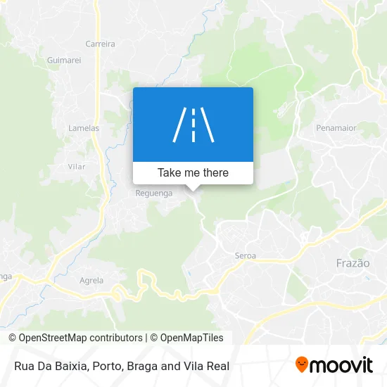 Rua Da Baixia map