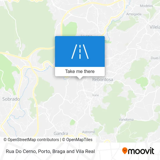 Rua Do Cerno map