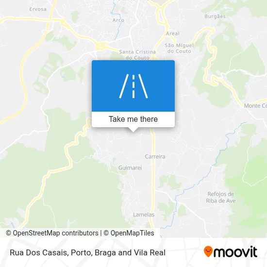 Rua Dos Casais map