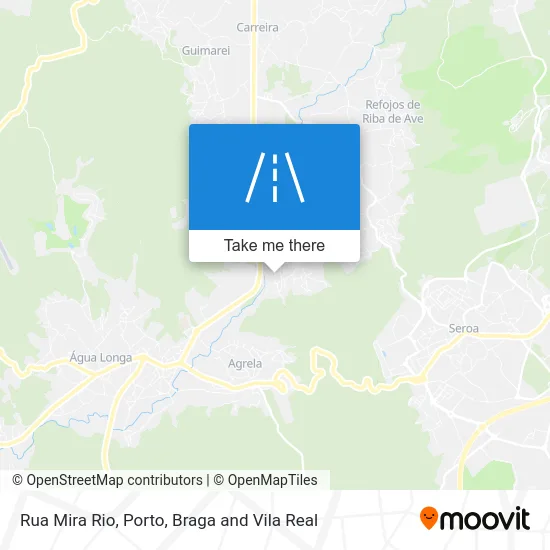 Rua Mira Rio map