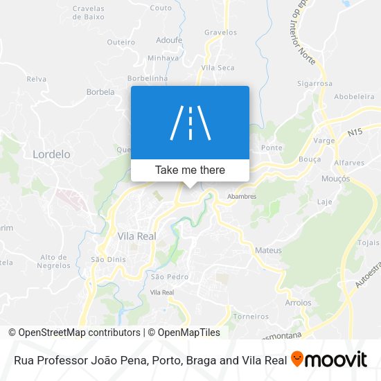 Rua Professor João Pena map