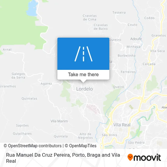 Rua Manuel Da Cruz Pereira map
