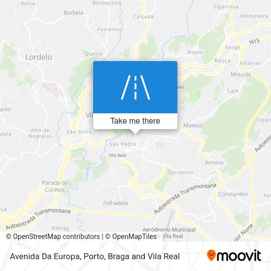 Avenida Da Europa mapa