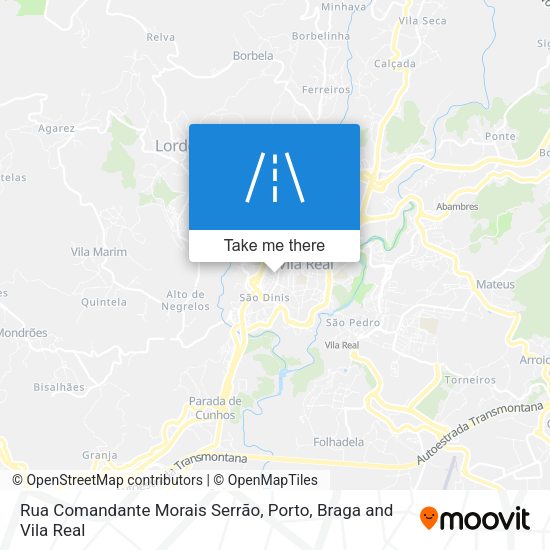 Rua Comandante Morais Serrão map