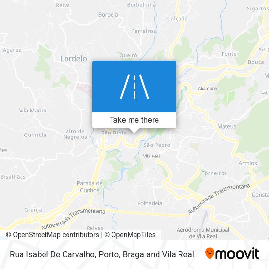 Rua Isabel De Carvalho mapa