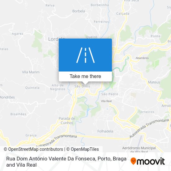 Rua Dom António Valente Da Fonseca map