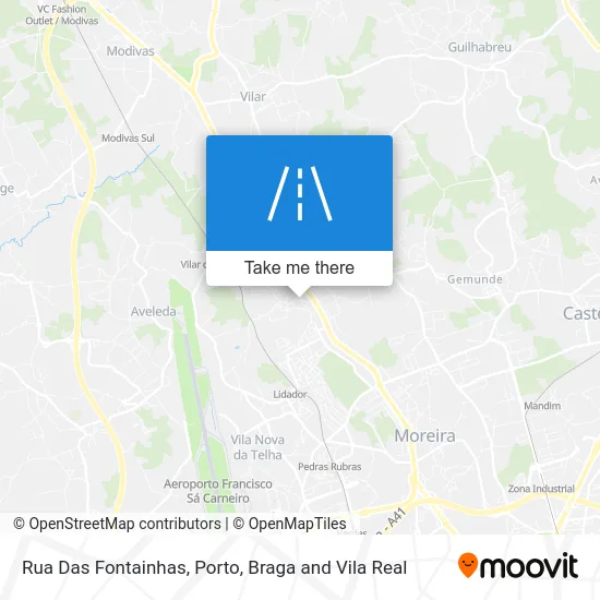 Rua Das Fontainhas map