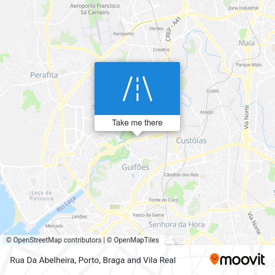 Rua Da Abelheira mapa