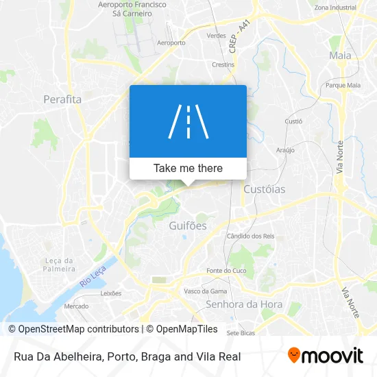 Rua Da Abelheira map