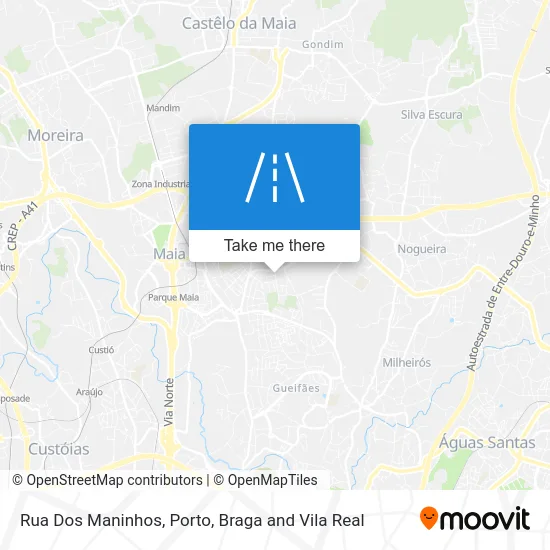 Rua Dos Maninhos map