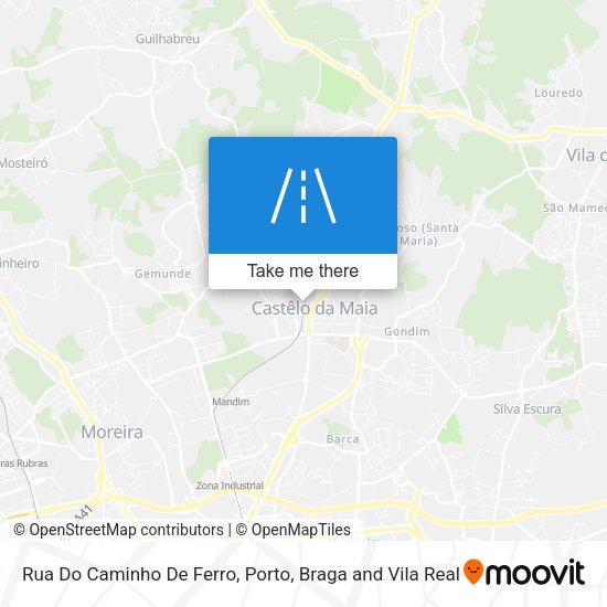 Rua Do Caminho De Ferro map