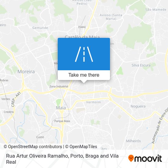 Rua Artur Oliveira Ramalho map