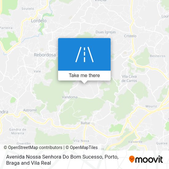 Avenida Nossa Senhora Do Bom Sucesso mapa