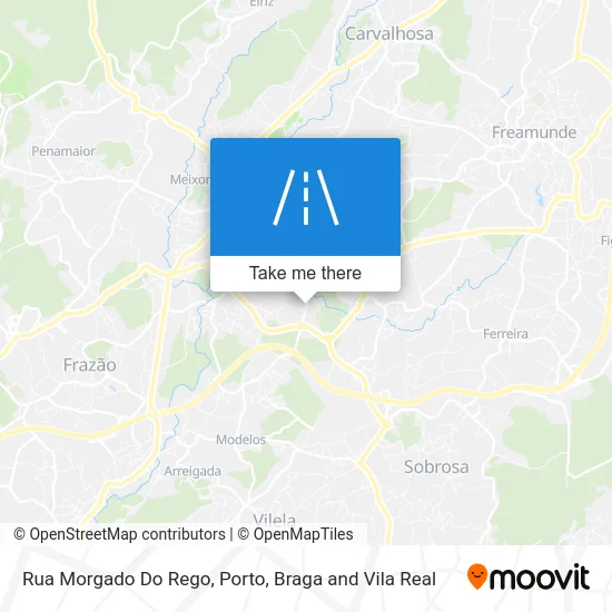 Rua Morgado Do Rego map