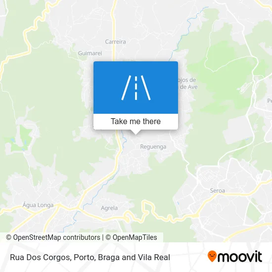 Rua Dos Corgos map