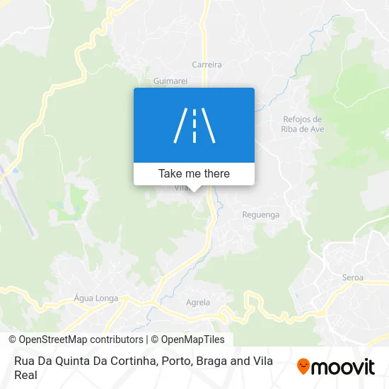 Rua Da Quinta Da Cortinha map