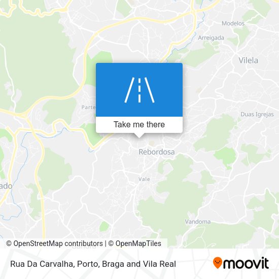 Rua Da Carvalha map